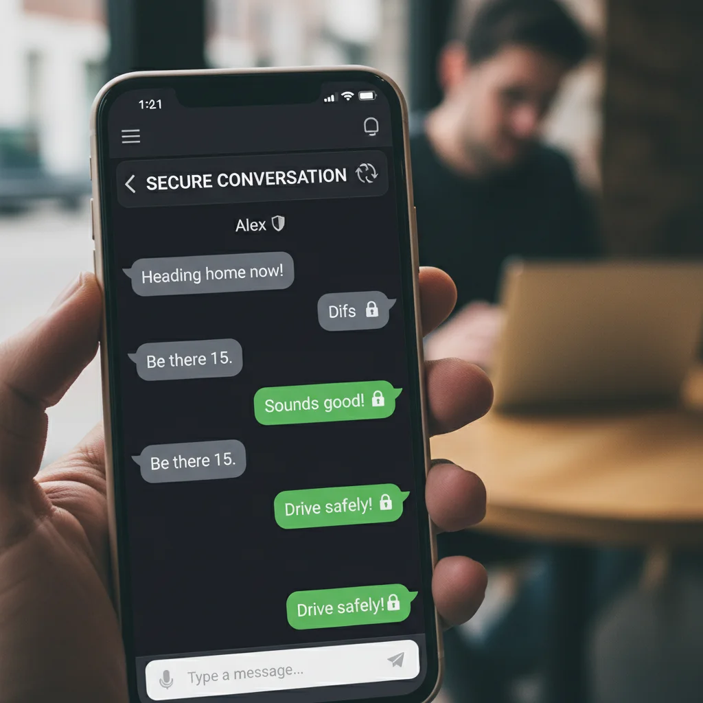 End-to-end encryption in secure messaging