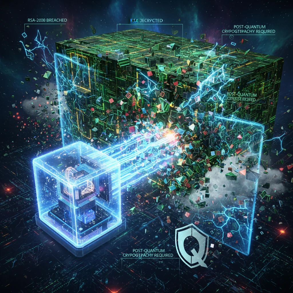 Quantum threat to current encryption standards