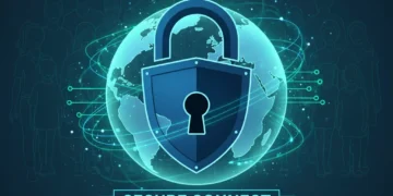 Security First: Top VPN Apps & 2026 Privacy Protocols for Americans Secure internet connection with lock icon and globe, symbolizing VPN privacy.