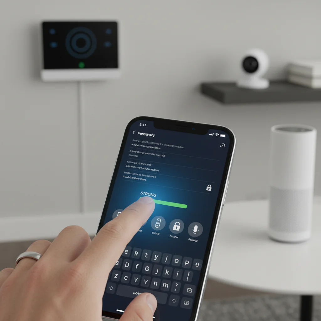 Strong passwords for IoT device security