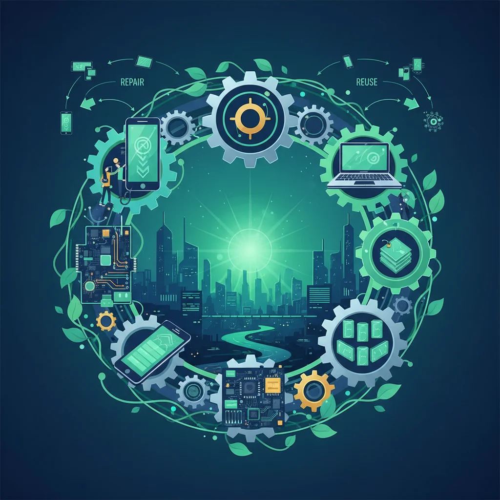 Sustainable Tech 2026: US Companies Reduce E-Waste by 20% with New Approaches